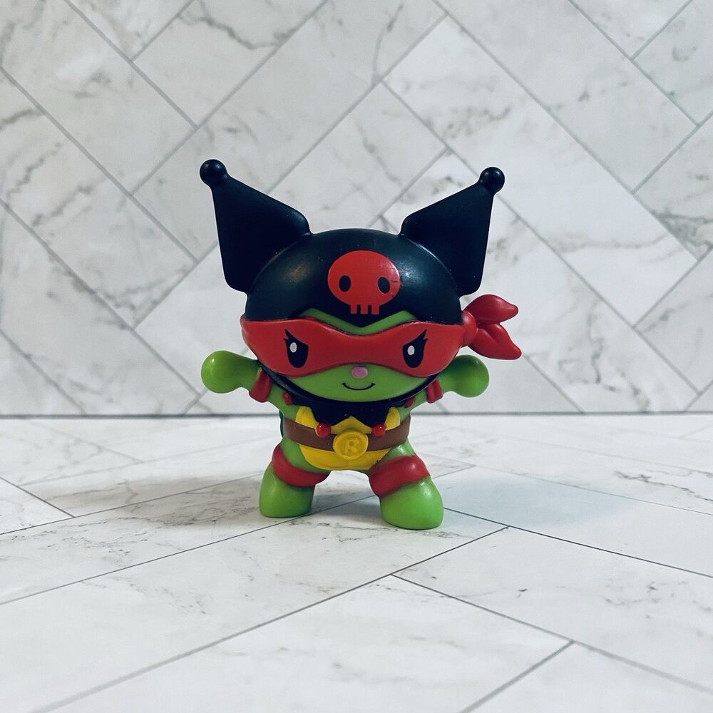 2025 McDonald’s Happy Meal Toy HELLO KITTY TMNT Kuromi Raphael 2.5” Figure